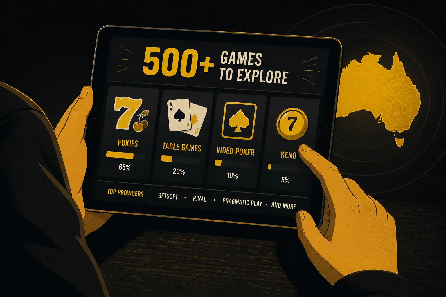 Grand Rush Casino Games – Best Slots and Pokies visual guide for Grand Rush Casino